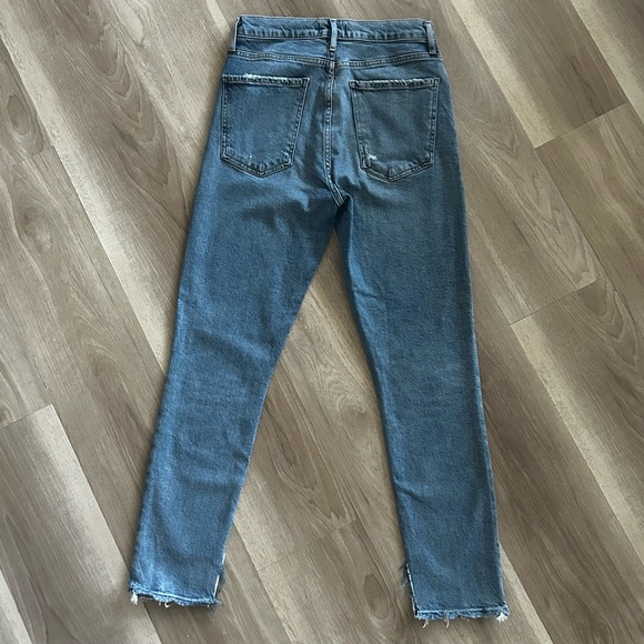 Agolde High Rise, light-medium wash, straight/slim jeans **Brand New** - Picture 6 of 13